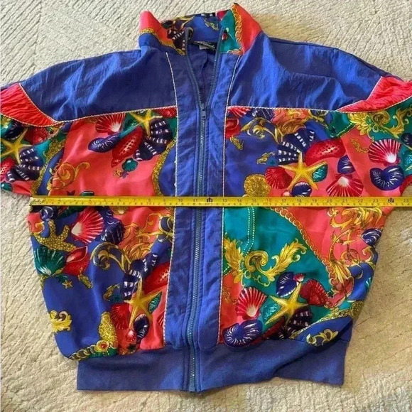 Silver threads lightweight woman’s vintage jacket M - Picture 12 of 12